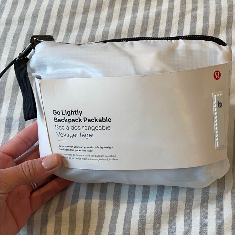 Lululemon Go Lightly Backpack Packable